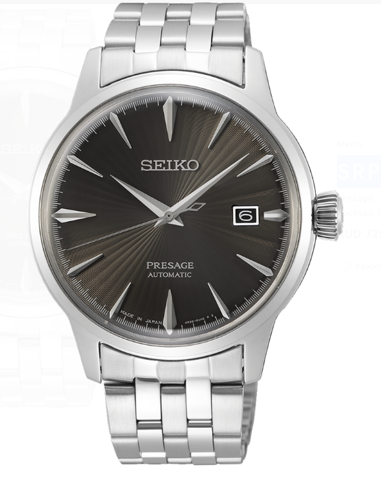 Seiko Presage Cocktail Time SRPE17 Replica Watch